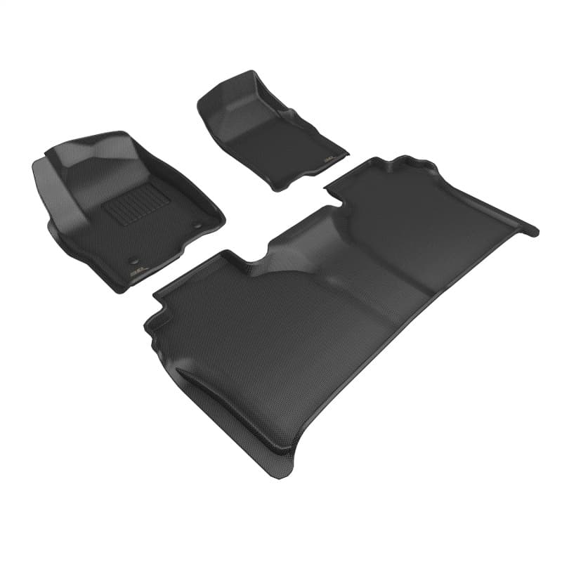 שטיחי רצפה 3D MAXpider KAGU קומבו שחור לאיסוזו D-Max