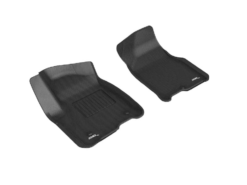 שטיחי הגנה 3D MAXpider Kagu קדמיים שחורים לאיסוזו D-Max