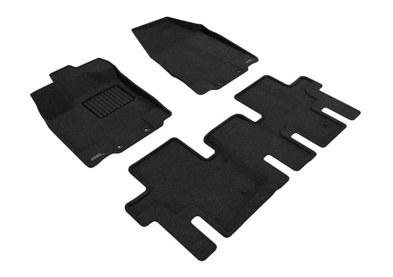 שטיחי רצפה 3D MAXpider Elegant - קומבו - שחור לאיסוזו D-Max