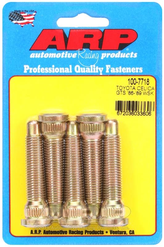 ערכת ברגי גלגלים ARP לג'יפ טויוטה סליקה GTS 86-89