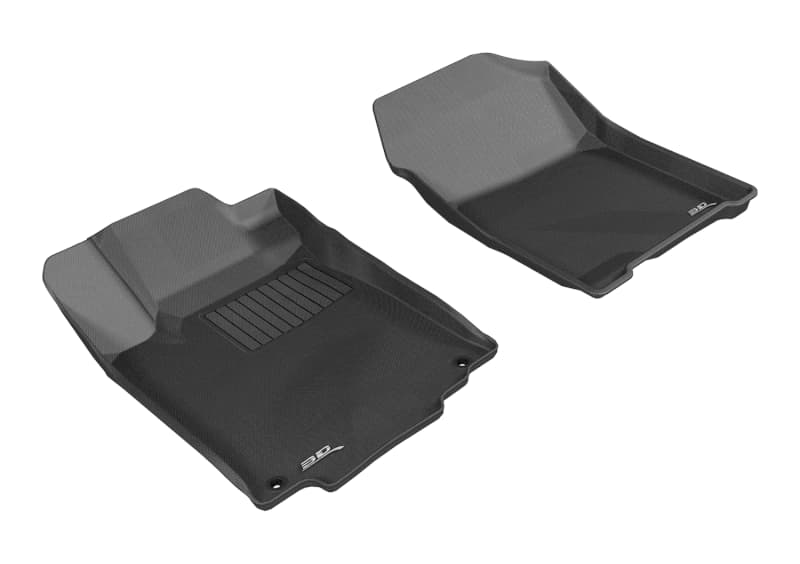 שטיחי רצפה 3D MAXpider Kagu קדמיים שחורים לאיסוזו D-Max