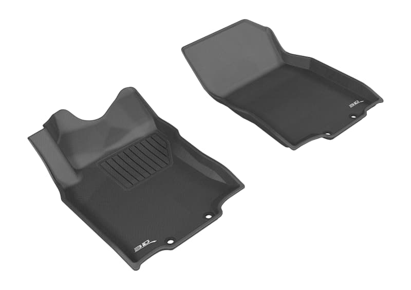 שטיחי רצפה 3D MAXpider Kagu קדמיים שחורים לאיסוזו D-Max