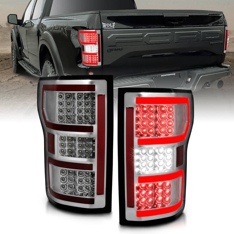 פנסי אחוריים LED ANZO לפורד F-150