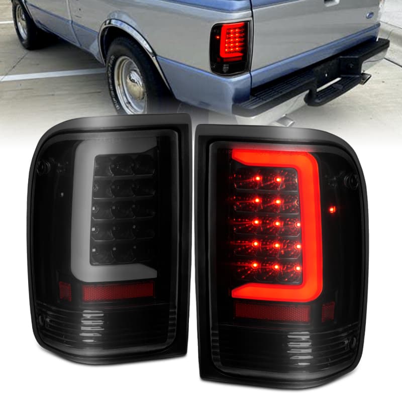 פנסי אחוריים LED ANZO לג'יפ רנגלר