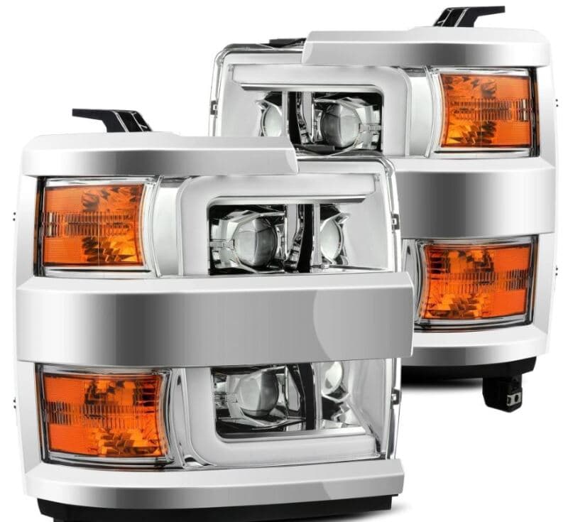 פנסי LED AlphaRex LUXX לשברולט סילברדו 2500