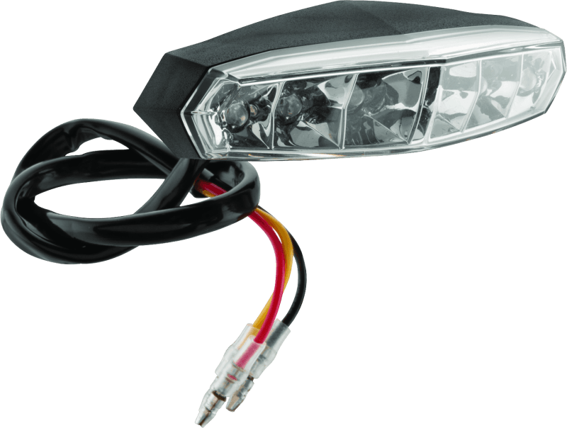 פנס אחורי LED BikeMaster עם אור לוחית רישוי