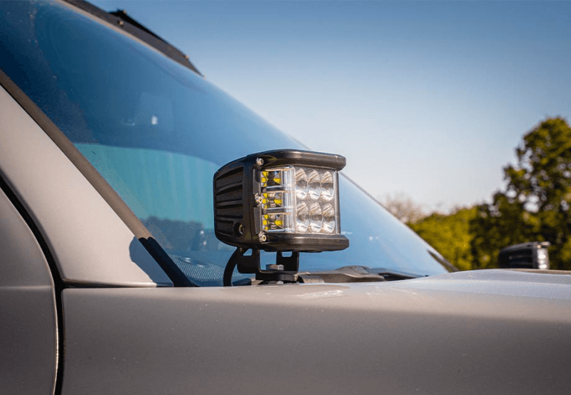 Cali Raised LED CAL Ditch Light Brackets Kit